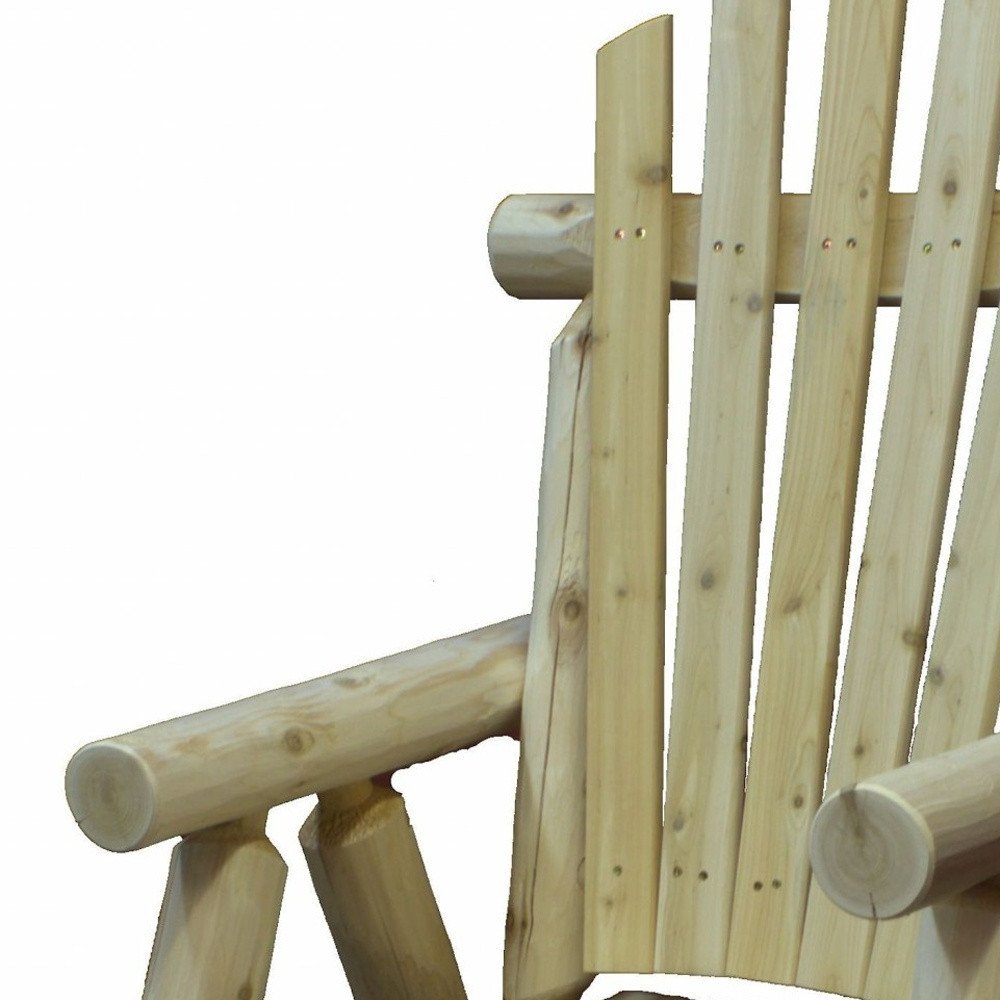 28" X 26" X 42" Natural Wood Dining Chair HomeRoots