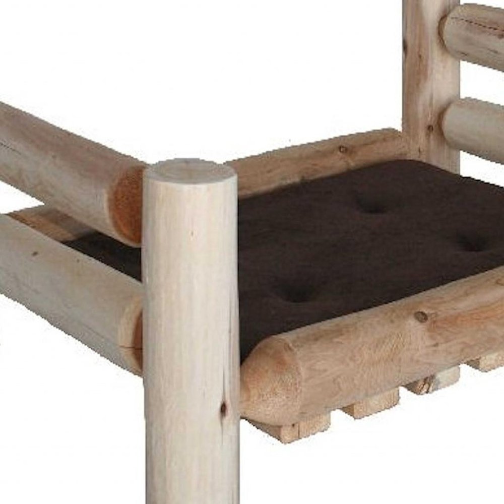 20" X 30" Natural Solid Wood Pet Bed Frame HomeRoots