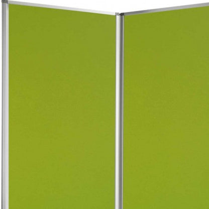 318" X 1" X 71" Green, Metal, 9 Panel, Screen