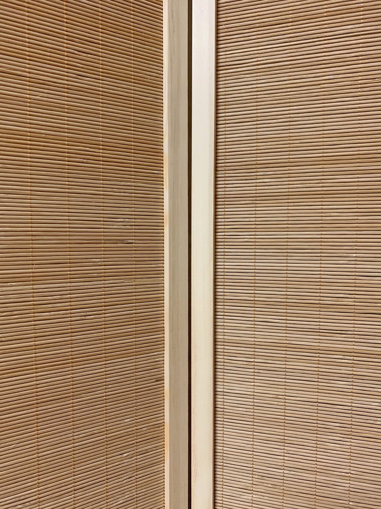 71" Brown Folding Three Panel Screen Room Divider HomeRoots