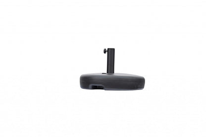 Black Heavy Duty Plastic Umbrella Base HomeRoots