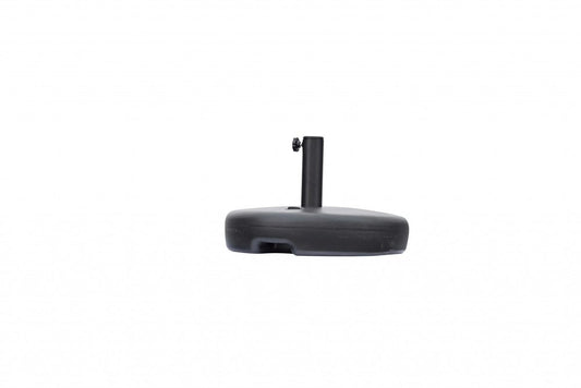 Black Heavy Duty Plastic Umbrella Base HomeRoots