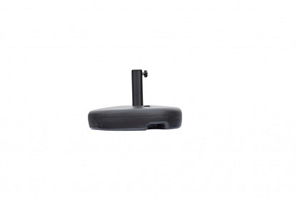 Black Heavy Duty Plastic Umbrella Base HomeRoots