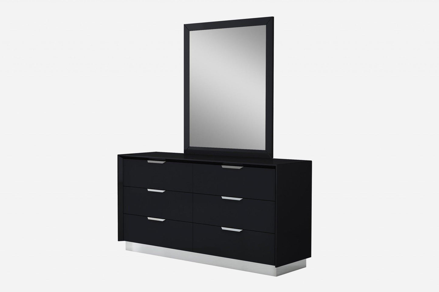 63 X 19 X 32 Gray Double Dresser - FurniFindUSA