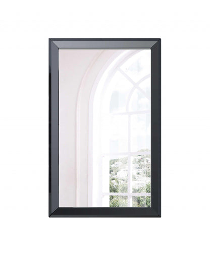 Black Rectangle Accent Mirror - FurniFindUSA