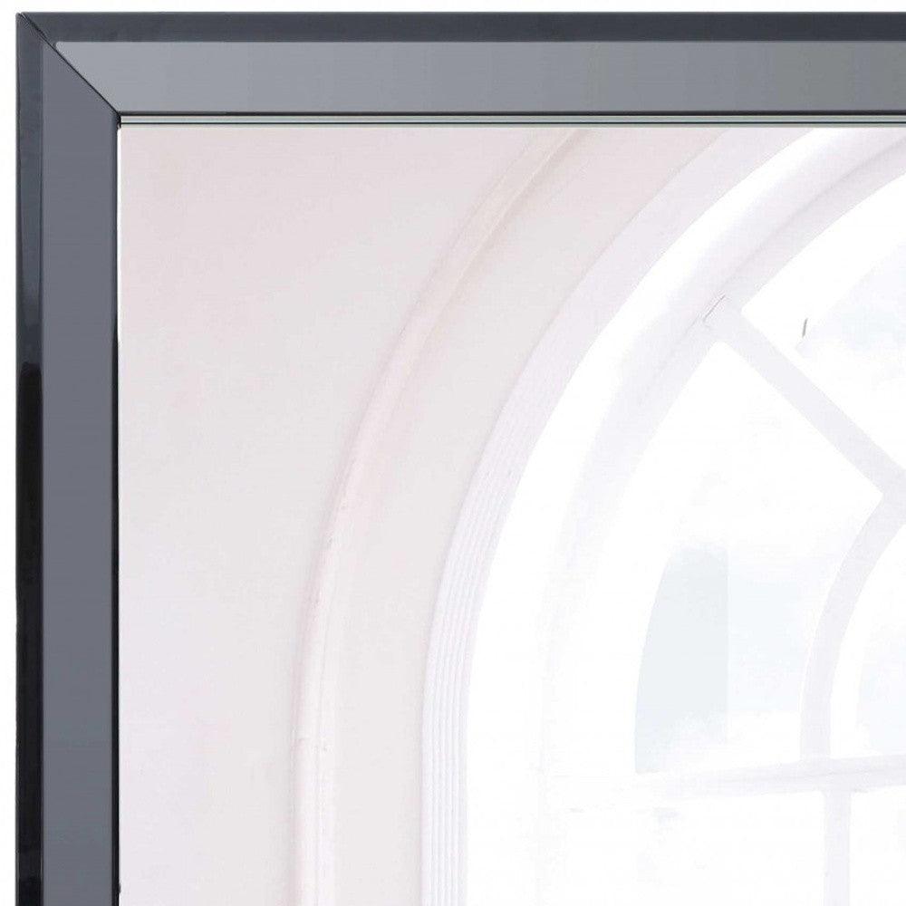 Black Rectangle Accent Mirror - FurniFindUSA