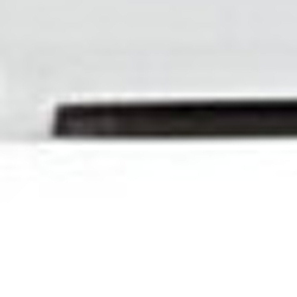 20" White Wood Two Drawer Nightstand — view 5
