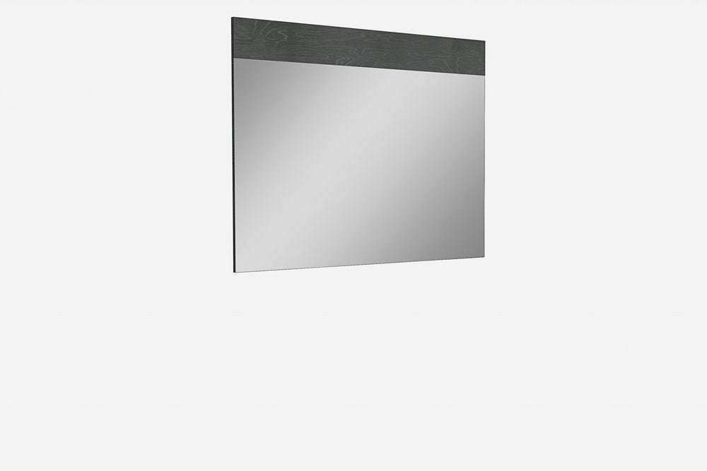48" Gray Wood Framed Accent Mirror HomeRoots