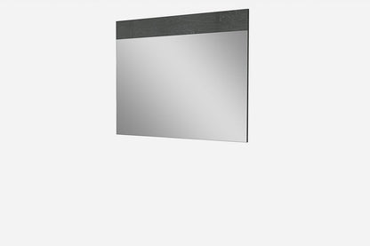 48" Gray Wood Framed Accent Mirror HomeRoots