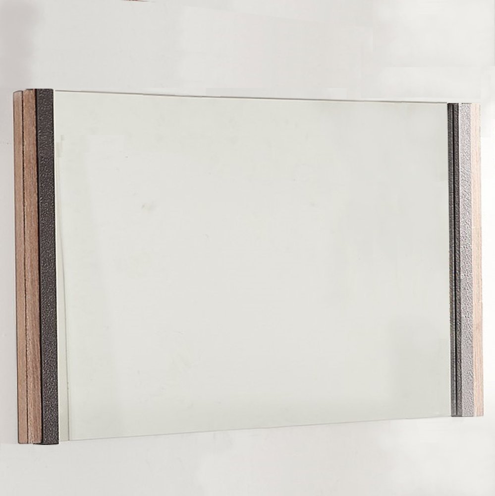 35" Natural Wood Framed Accent Mirror HomeRoots