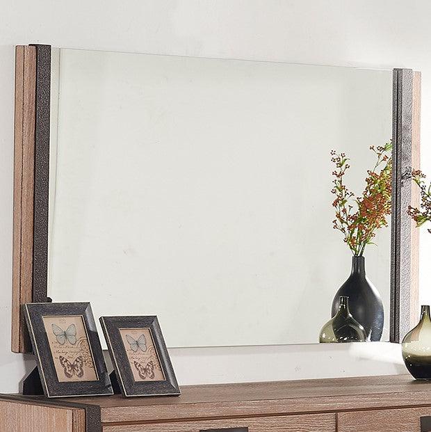 Natural Rectangle Accent Mirror - FurniFindUSA