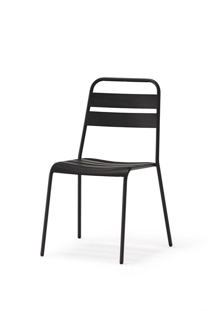 Set of Four Gray Faux Leather Dining Side Chairs HomeRoots
