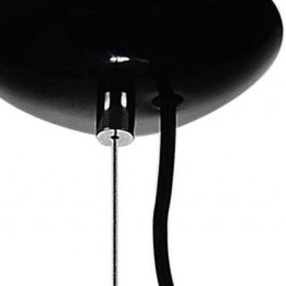 14 X 14 X 59 Black Stainless Steel Pendant Lamp HomeRoots