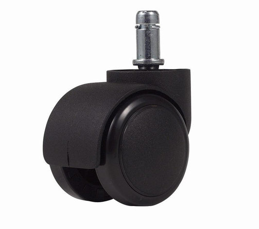 Black Soft Dual Wheel Casters Only - FurniFindUSA