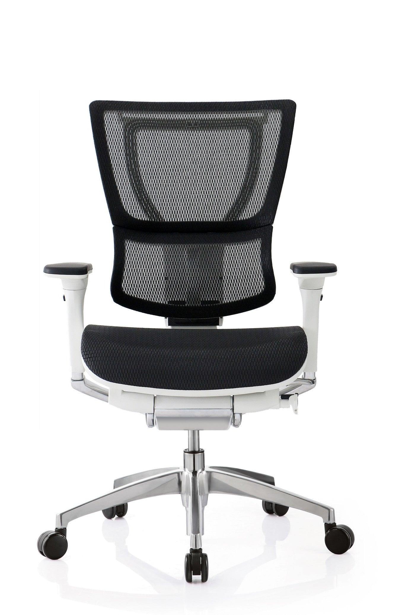 Black Adjustable Swivel Mesh Rolling Office Chair - FurniFindUSA