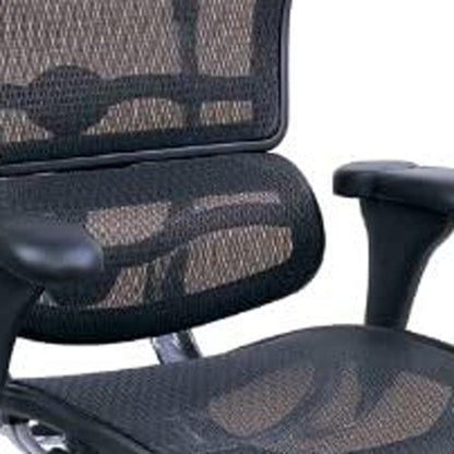 Plum and Silver Adjustable Swivel Mesh Rolling Office Chair - FurniFindUSA