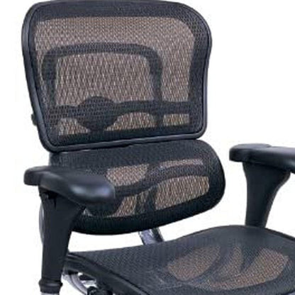 Plum and Silver Adjustable Swivel Mesh Rolling Office Chair - FurniFindUSA