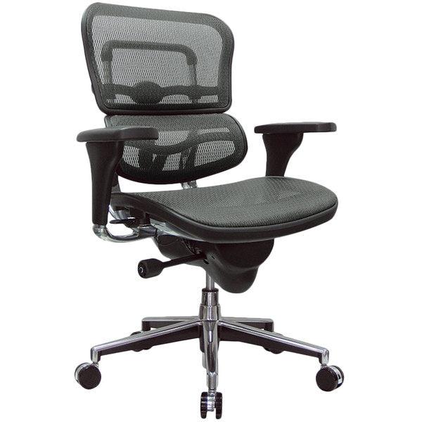 Plum and Silver Adjustable Swivel Mesh Rolling Office Chair - FurniFindUSA