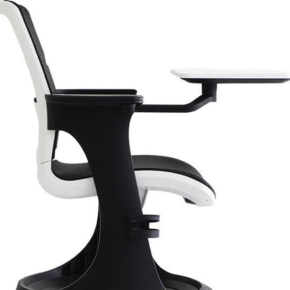 Black Mesh Rolling Office Chair - FurniFindUSA