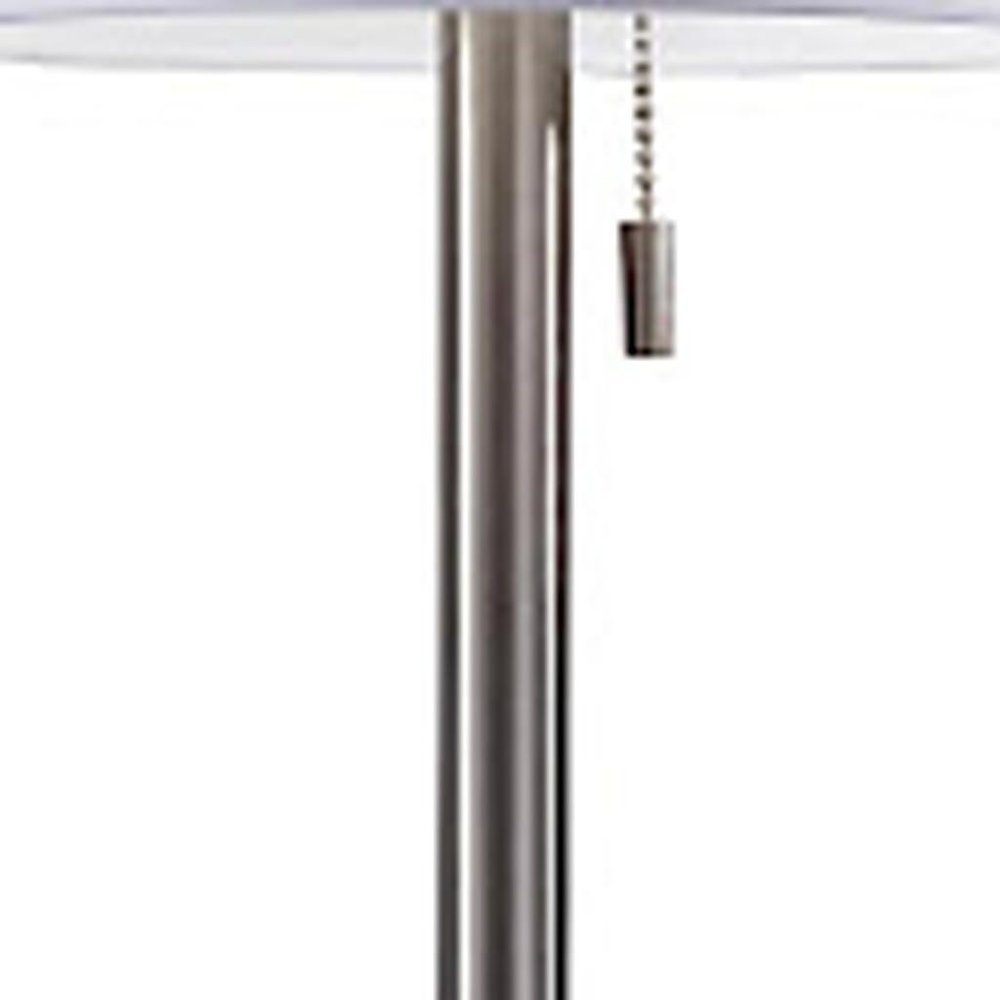 22" Black Table Lamp With Drum Shade HomeRoots