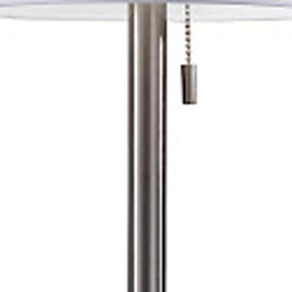 22" Black Table Lamp With Drum Shade HomeRoots