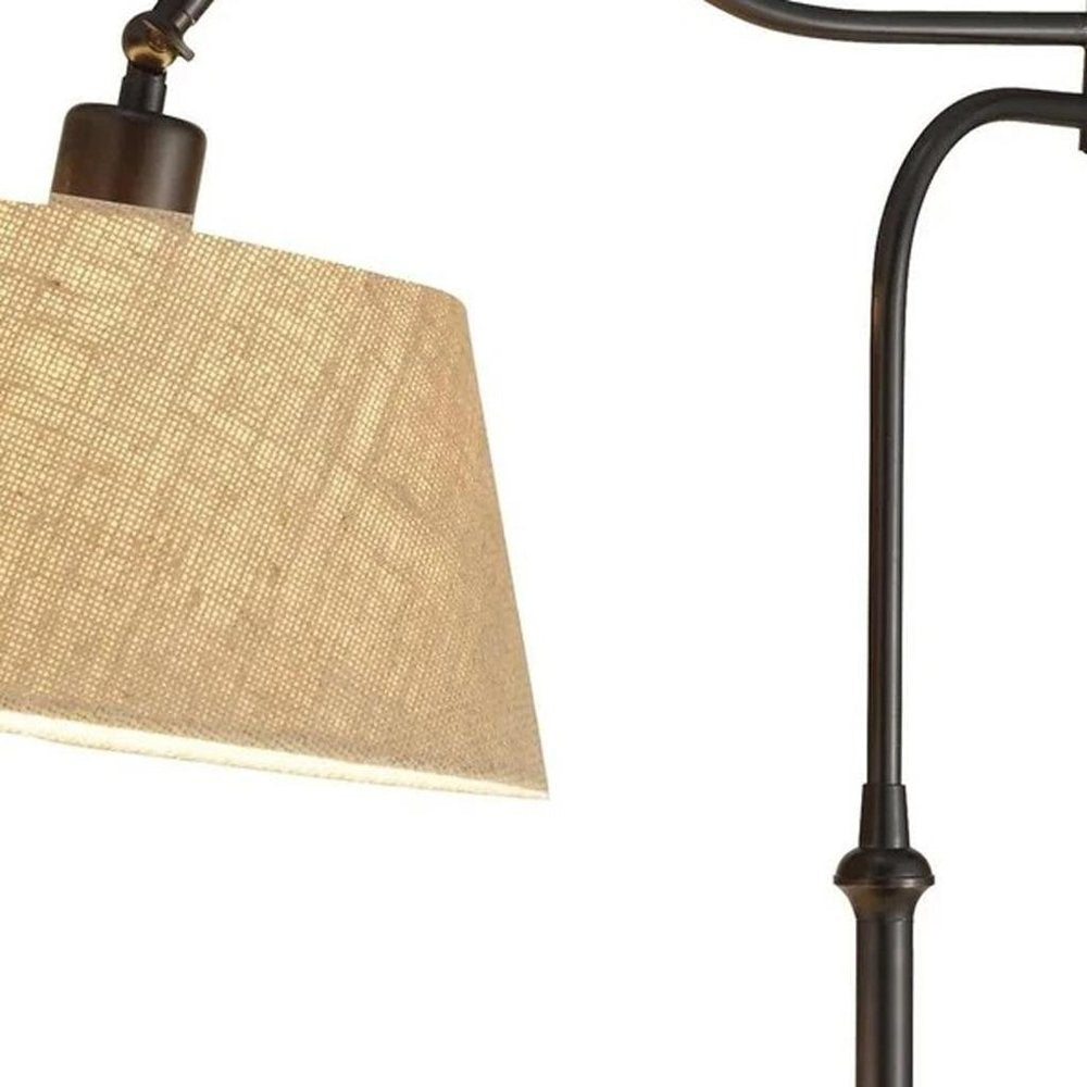 27" Black Desk Lamp With Empire Shade HomeRoots