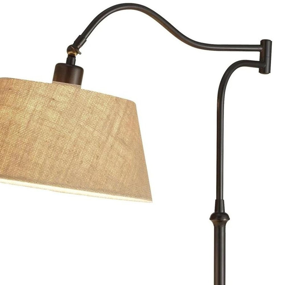 27" Black Desk Lamp With Empire Shade HomeRoots