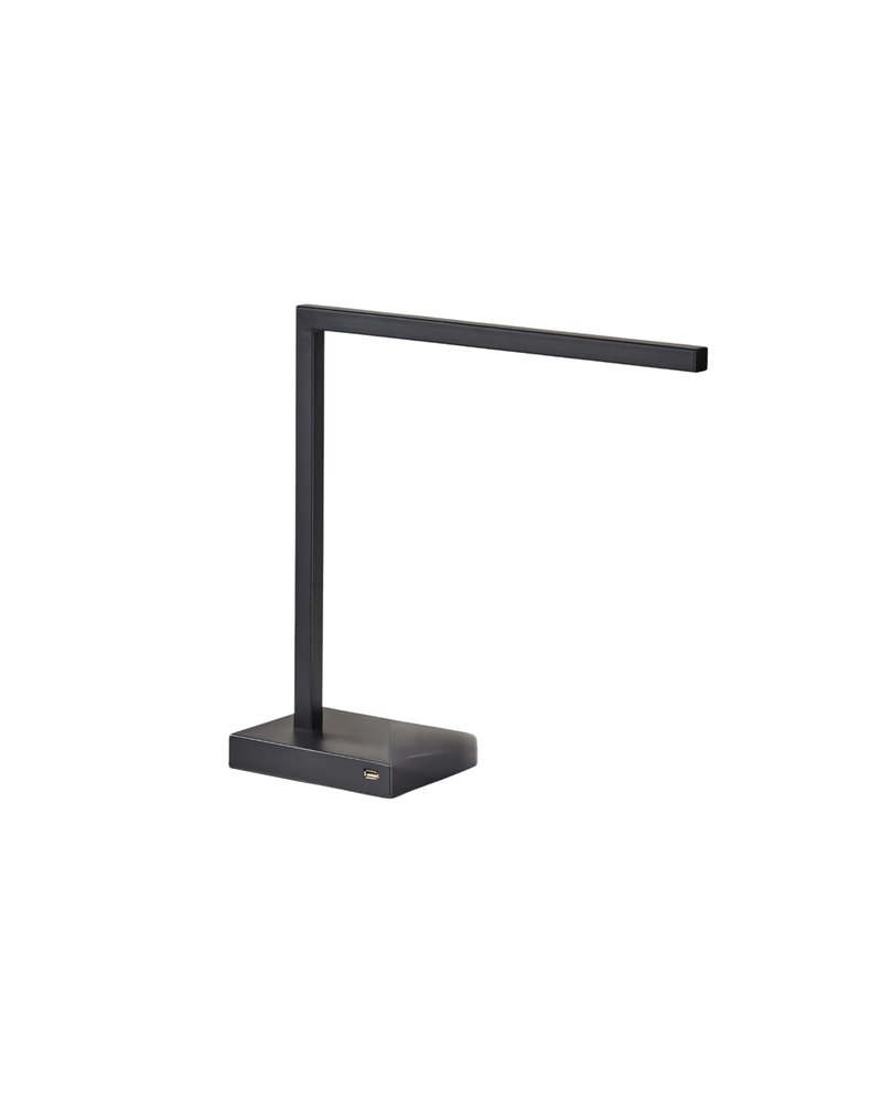 Slender Bar Black Metal Led Charging Desk Light HomeRoots