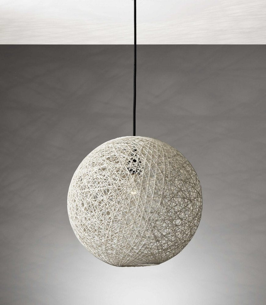 Groovy Rattan String Shade Large Pendant Light HomeRoots