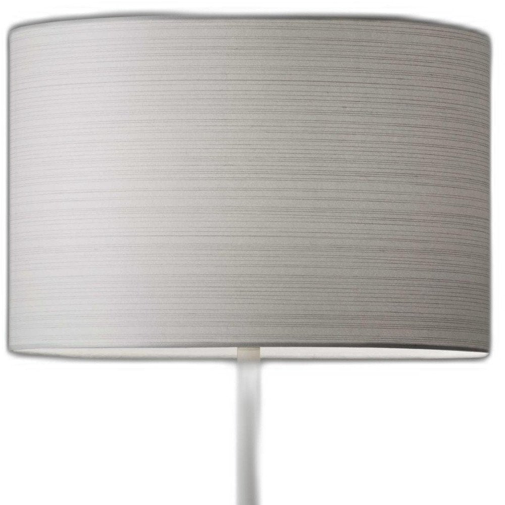 White On White Metal Table Lamp — view 7