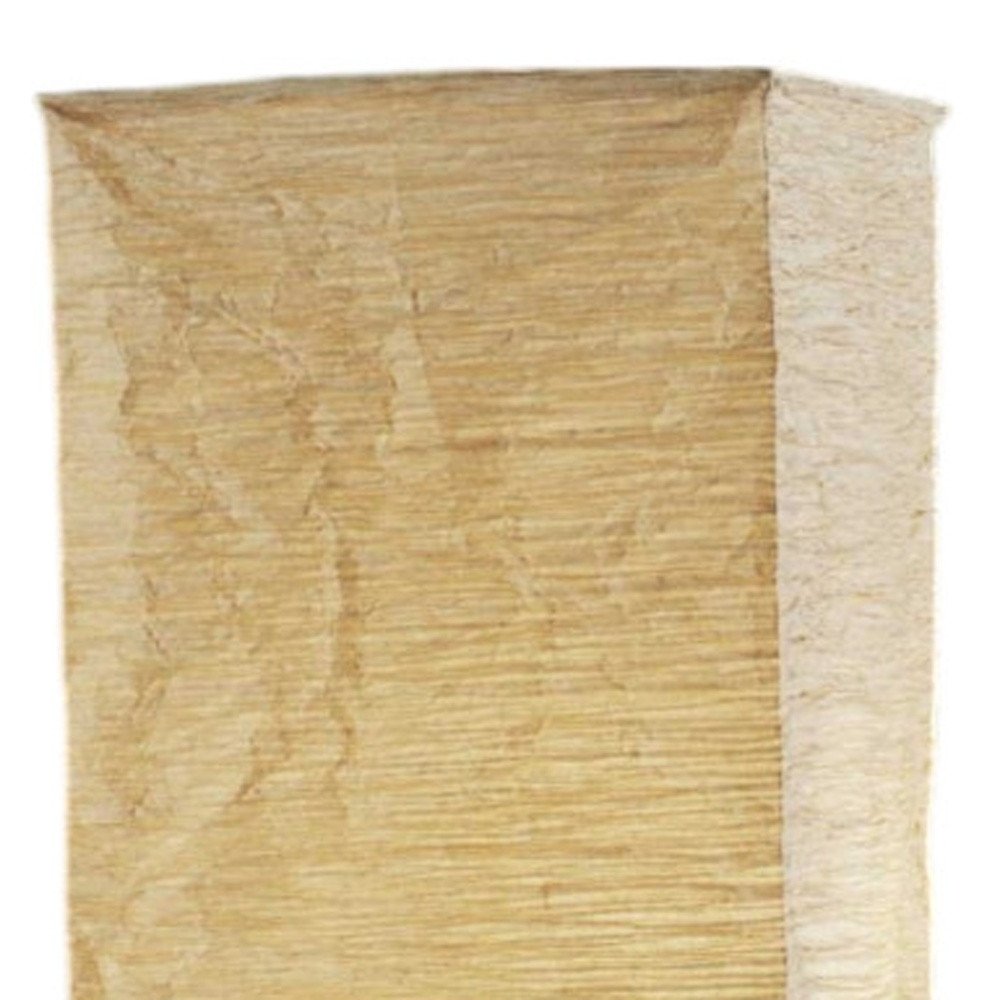 58" Natural Column Floor Lamp With Natural Paper Shade — view 4