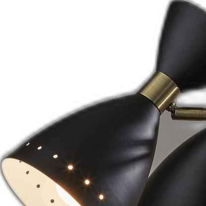 Cinco Diabolo Adjustable White Metal Pendant HomeRoots