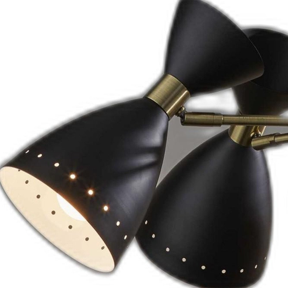 Cinco Diabolo Adjustable White Metal Pendant HomeRoots