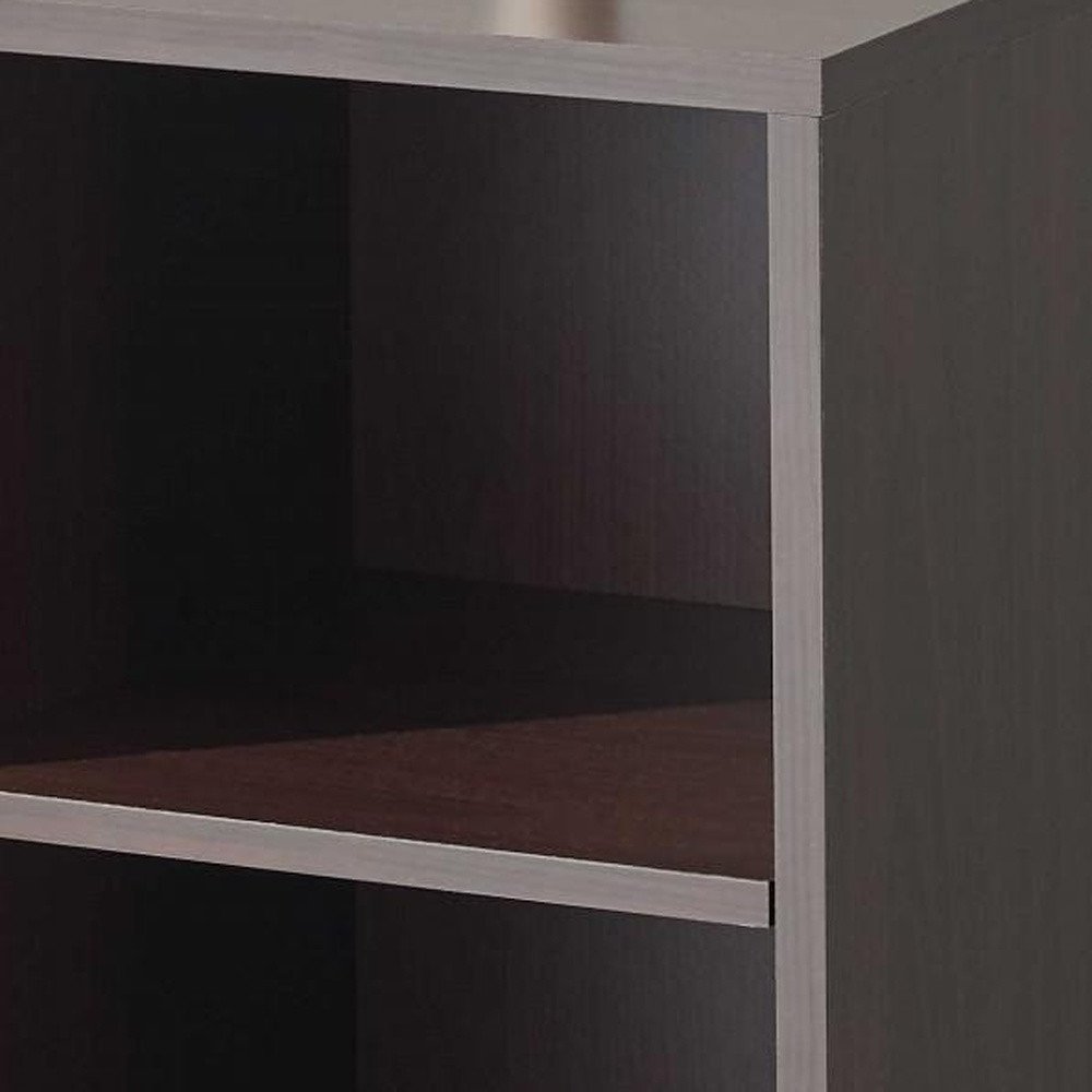 12" X 12" X 69" Walnut Walnut Storage Coat Rack HomeRoots