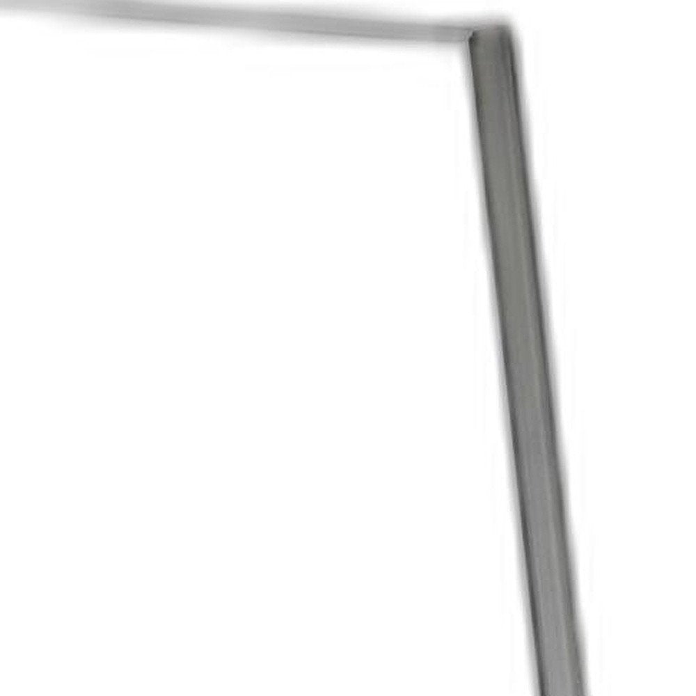 59" Silver Metal Framed Cheval Standing Mirror HomeRoots