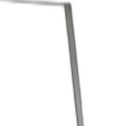59" Silver Metal Framed Cheval Standing Mirror HomeRoots