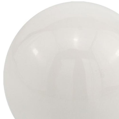 4" Blue Aluminum Decorative Orb Tabletop Sculpture HomeRoots