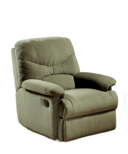 35" Sage Microfiber Recliner HomeRoots