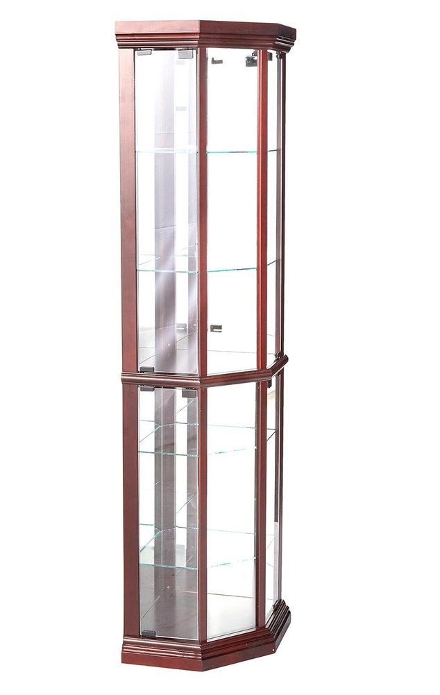 16" Dark Brown Display Stand HomeRoots