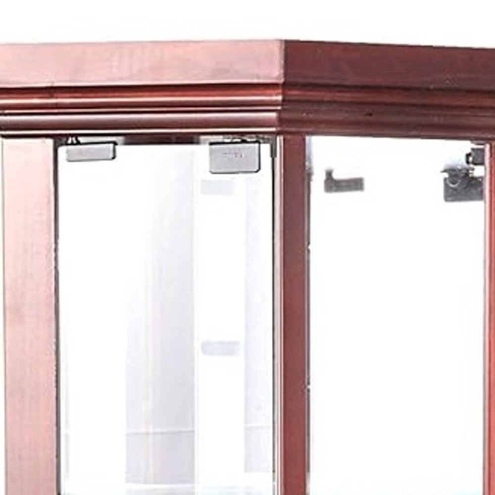 16" Dark Brown Display Stand HomeRoots