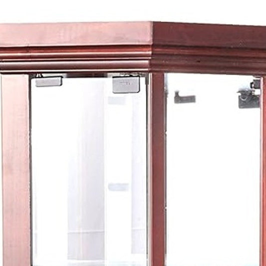 16" Dark Brown Display Stand HomeRoots