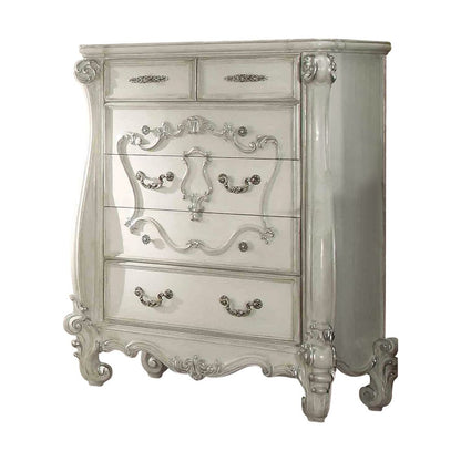 47" White Solid Wood Standard Chest