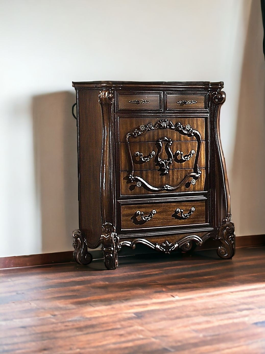 47" White Solid Wood Standard Chest