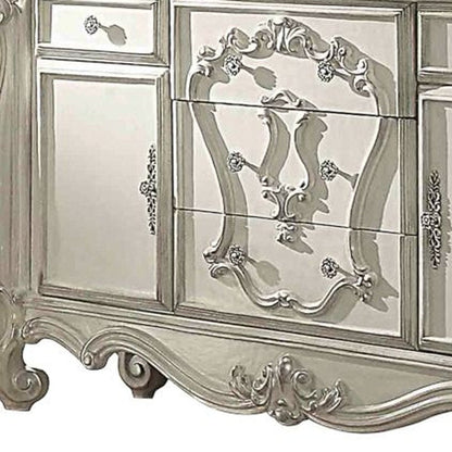 71" Solid Wood Five Drawer Dresser HomeRoots