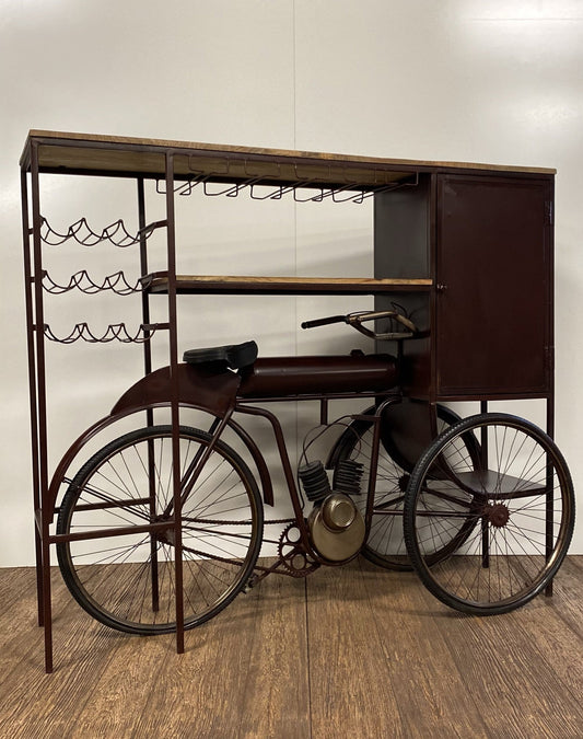 17" Black Solid Wood and Iron Rolling Kitchen Cart HomeRoots
