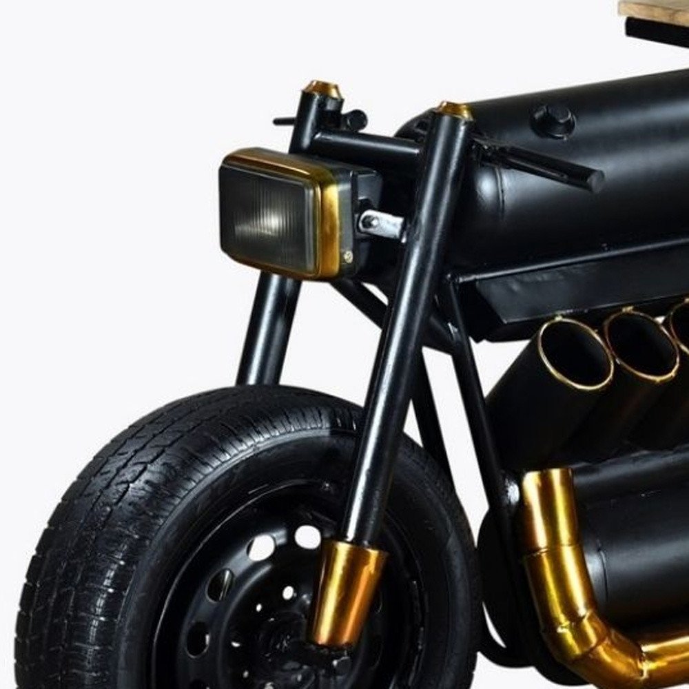 17" X 70.5" X 33" Vector Bike Bar HomeRoots