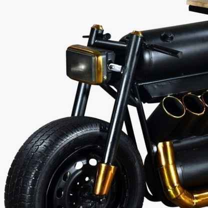 17" X 70.5" X 33" Vector Bike Bar HomeRoots