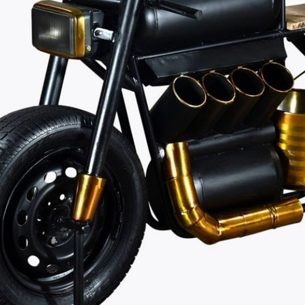 17" X 70.5" X 33" Vector Bike Bar HomeRoots