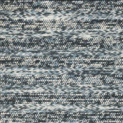 60 X 84 Blue Wool Rug