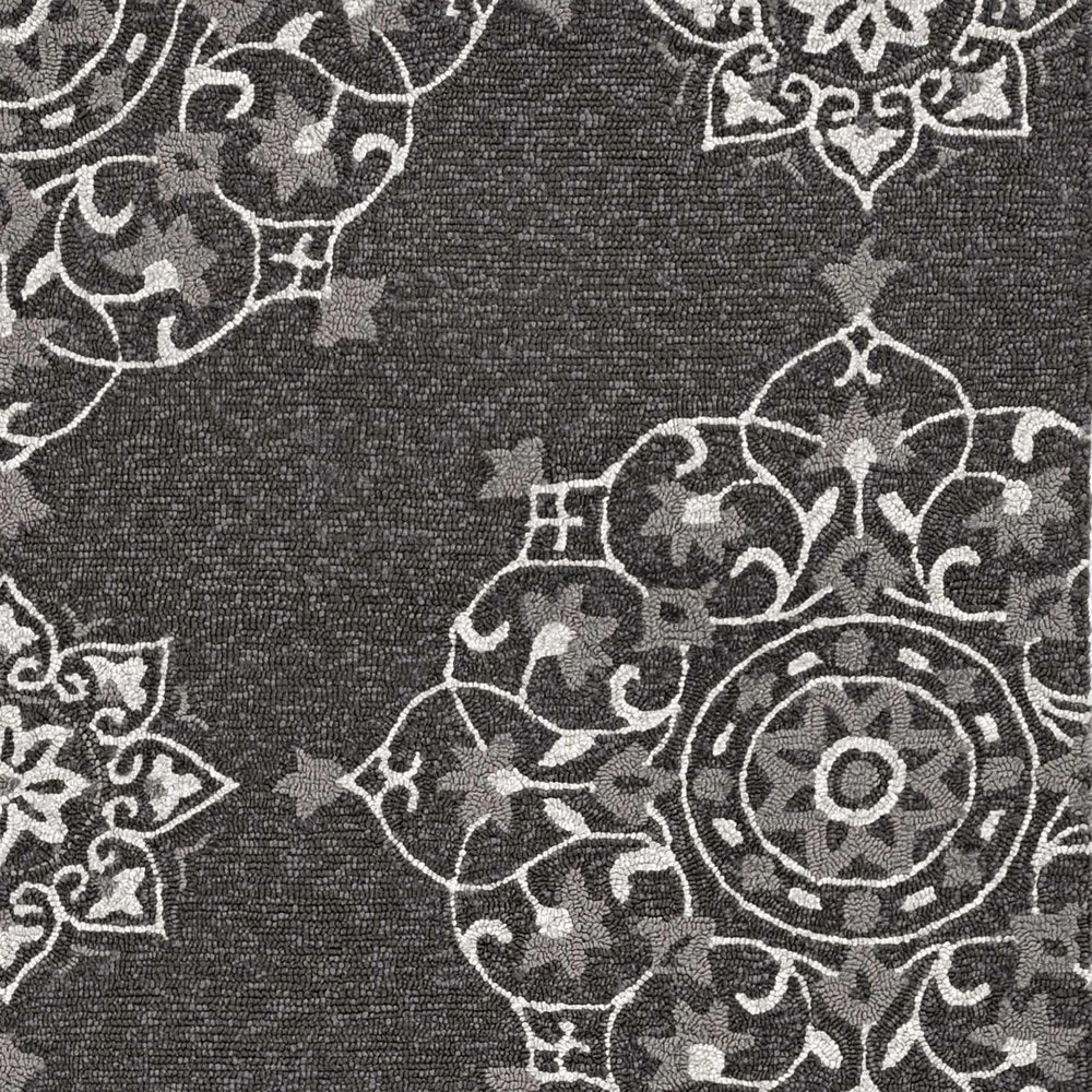 8' X 10' Charcoal Hand Tufted Area Rug — view 1